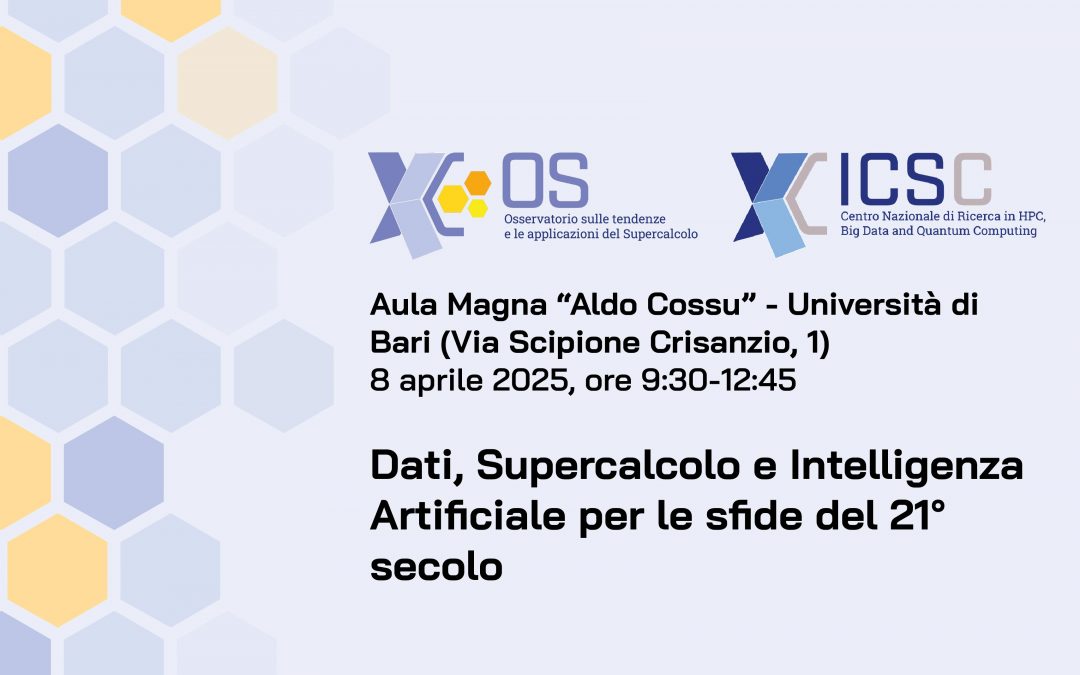 VI Event Osservatorio-ICSC (Bari - 8/4/2025)
