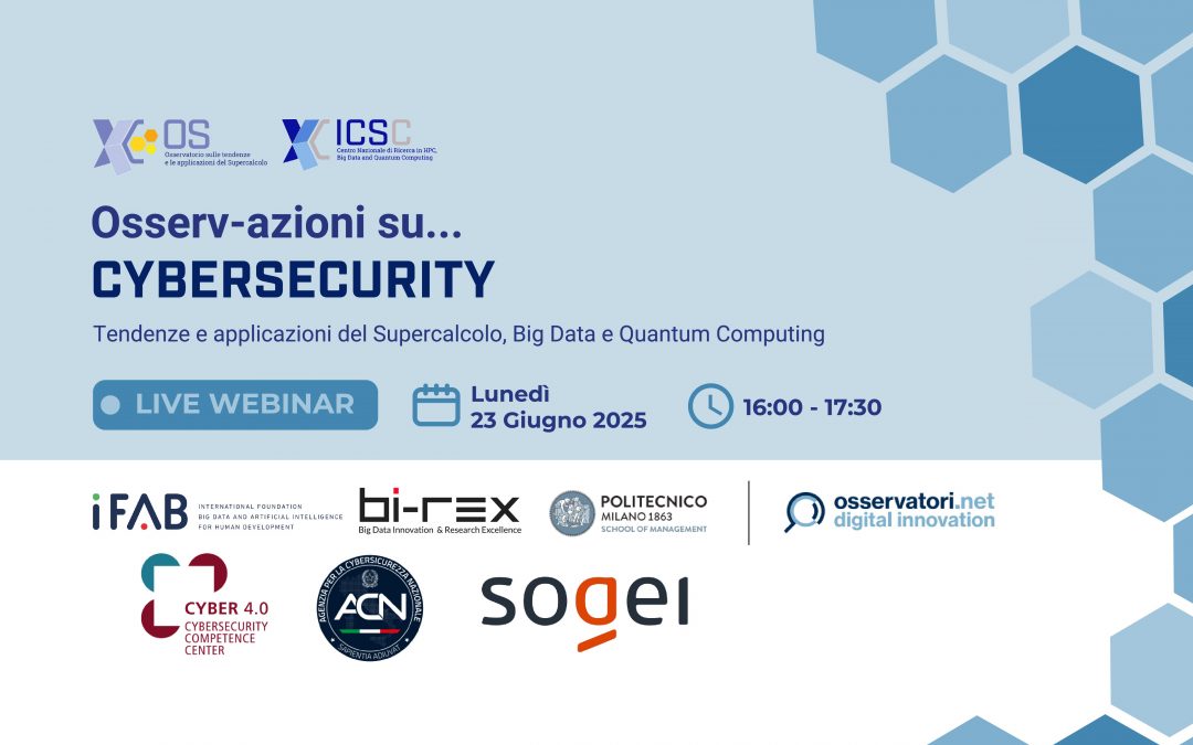 Webinar Osservatorio ICSC Cybersecurity