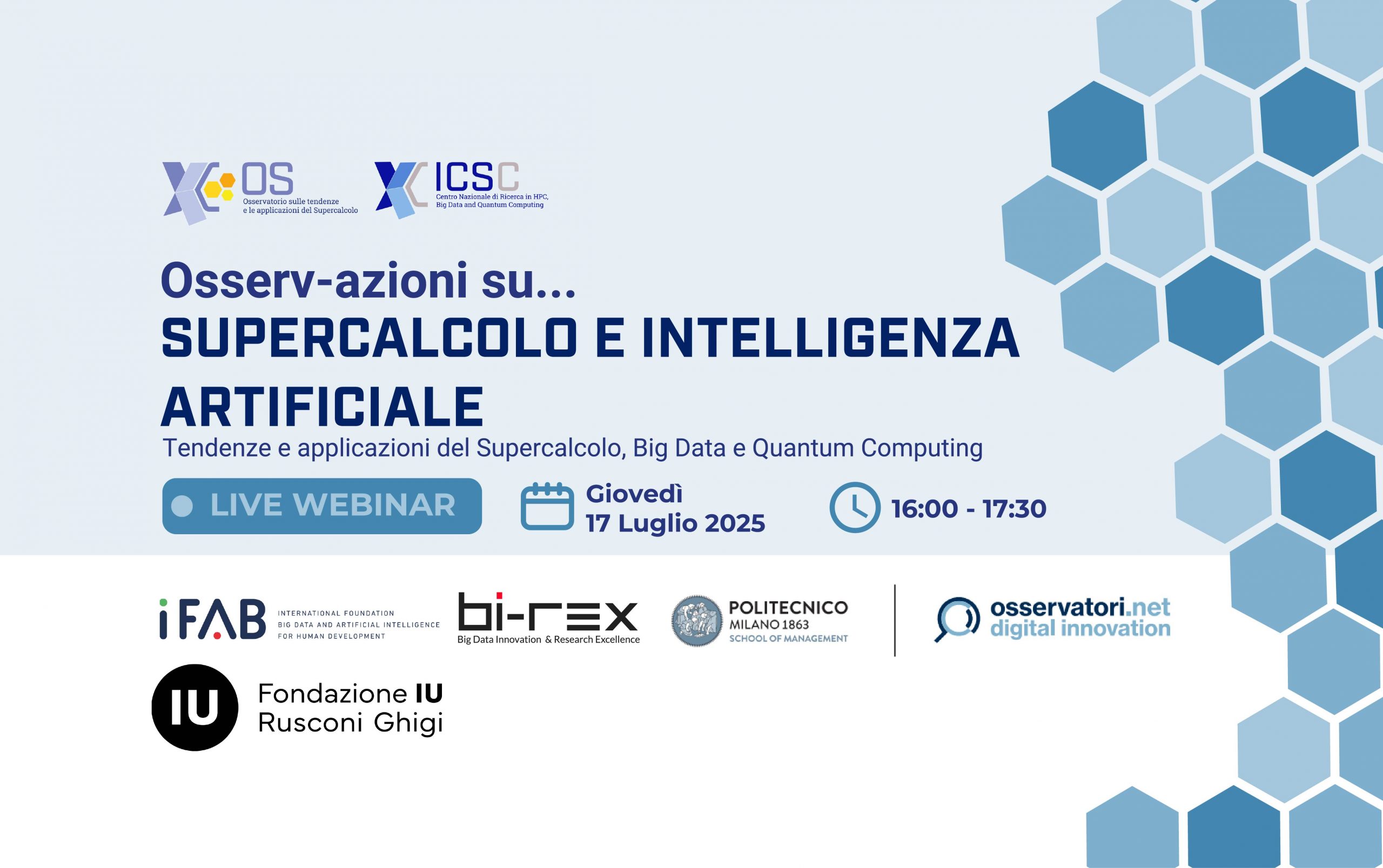 Supercalcolo e Intelligenza Artificiale