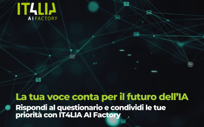 SURVEY OPEN TO CONTRIBUTE TO THE DEVELOPMENT OF THE ITALIAN AI FACTORY SERVICES