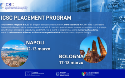 AL VIA l’ICSC PLACEMENT PROGRAM CON LE SPRING ACADEMY 2026