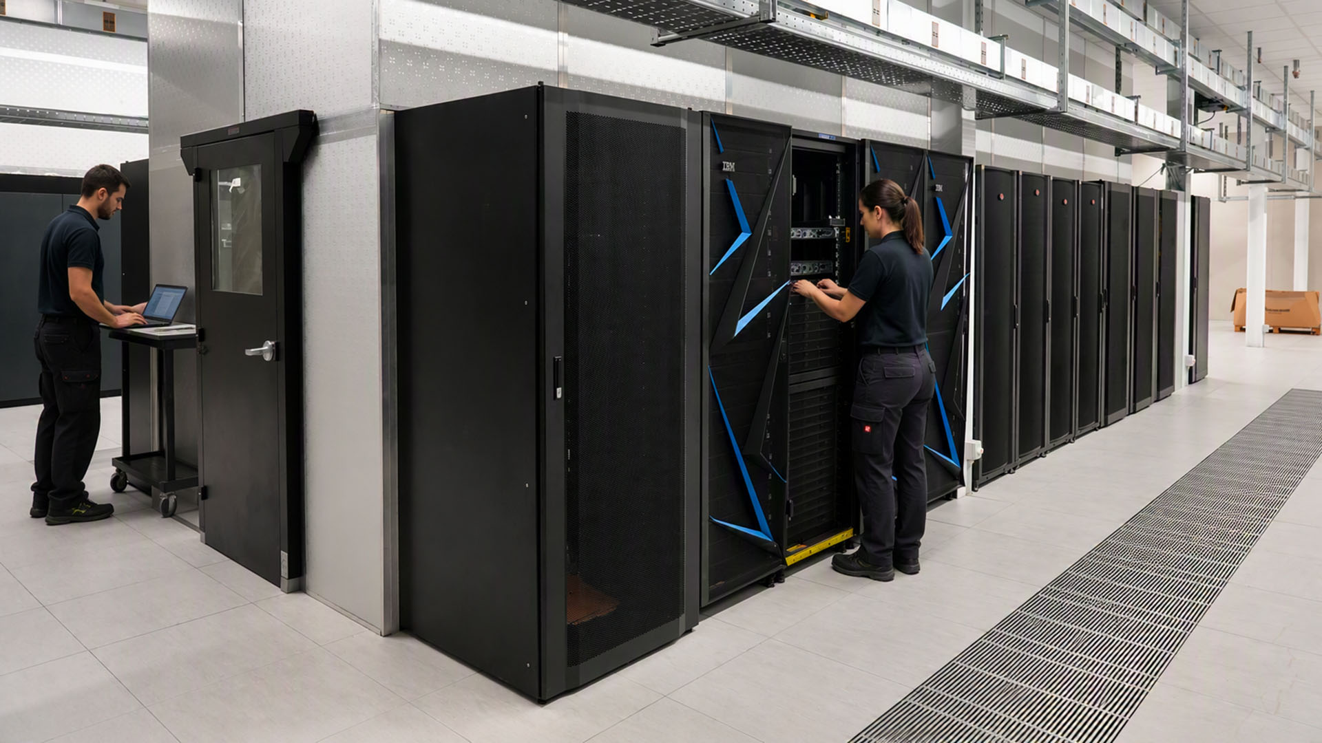 Intero del Data Center dei Laboratori nazionale di Frascati INFN